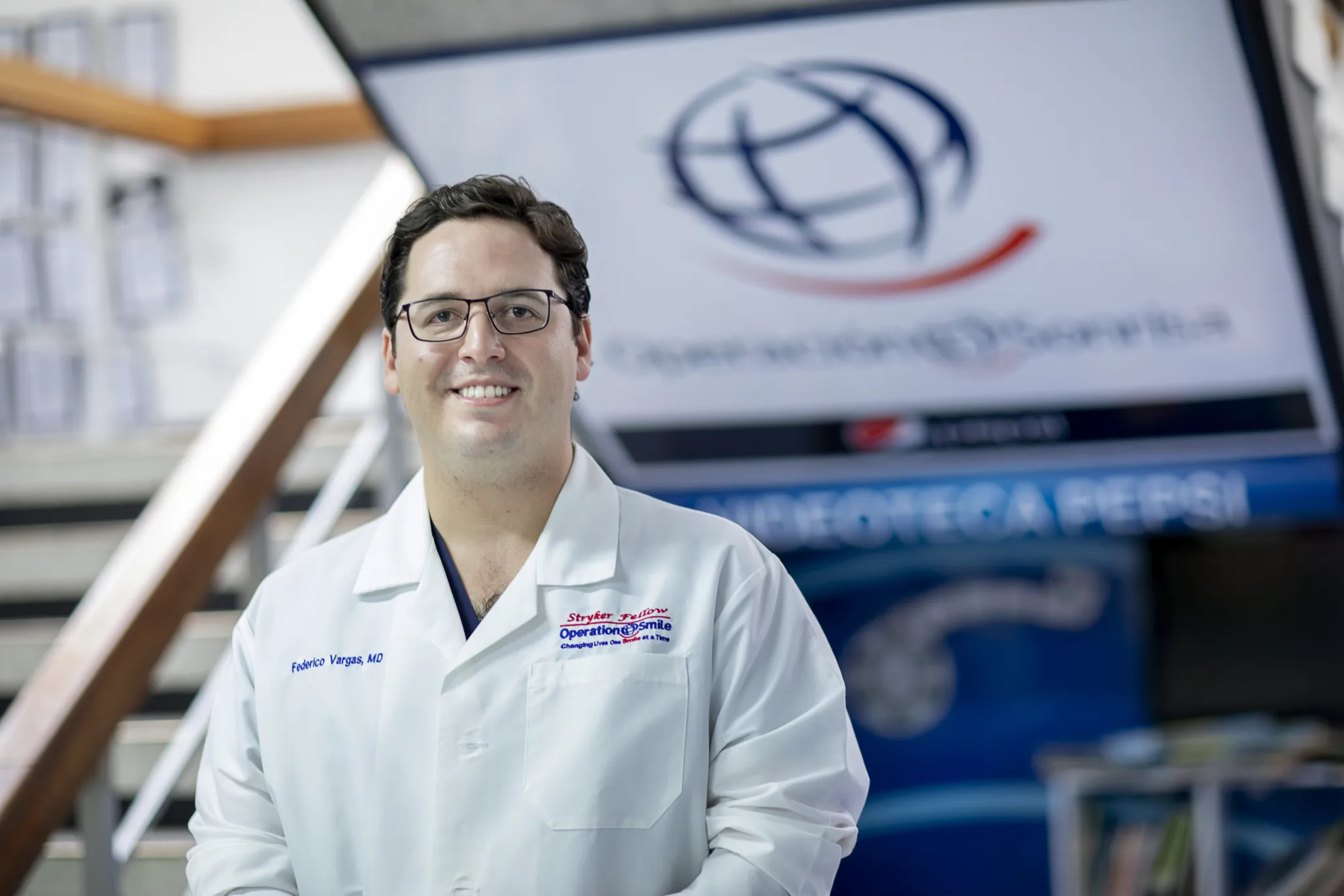 Operation Smile Colombia volunteer cleft surgeon and board member Dr. Federico Vargas Mejía.