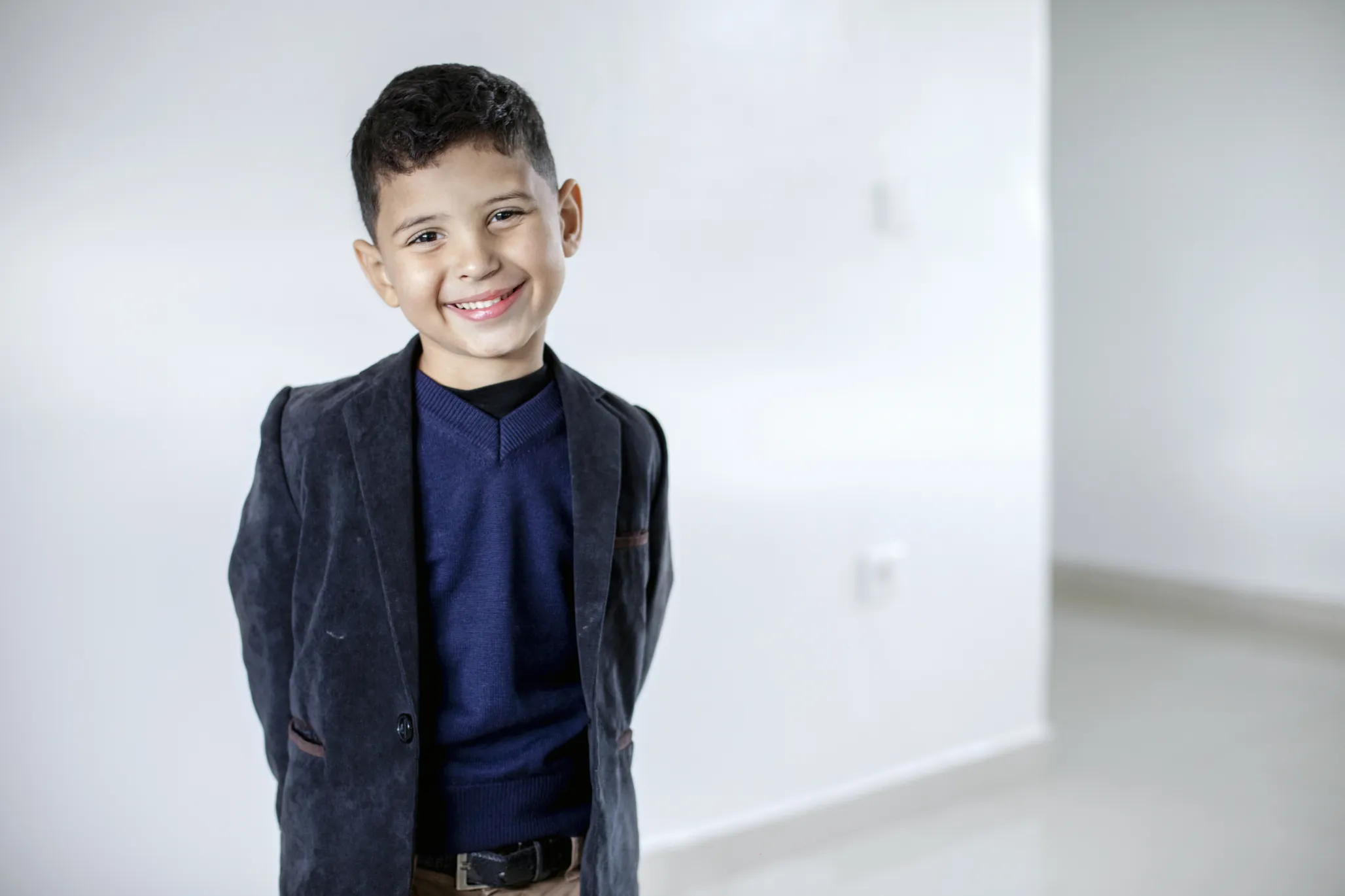 Mohamed, 5 years old.
