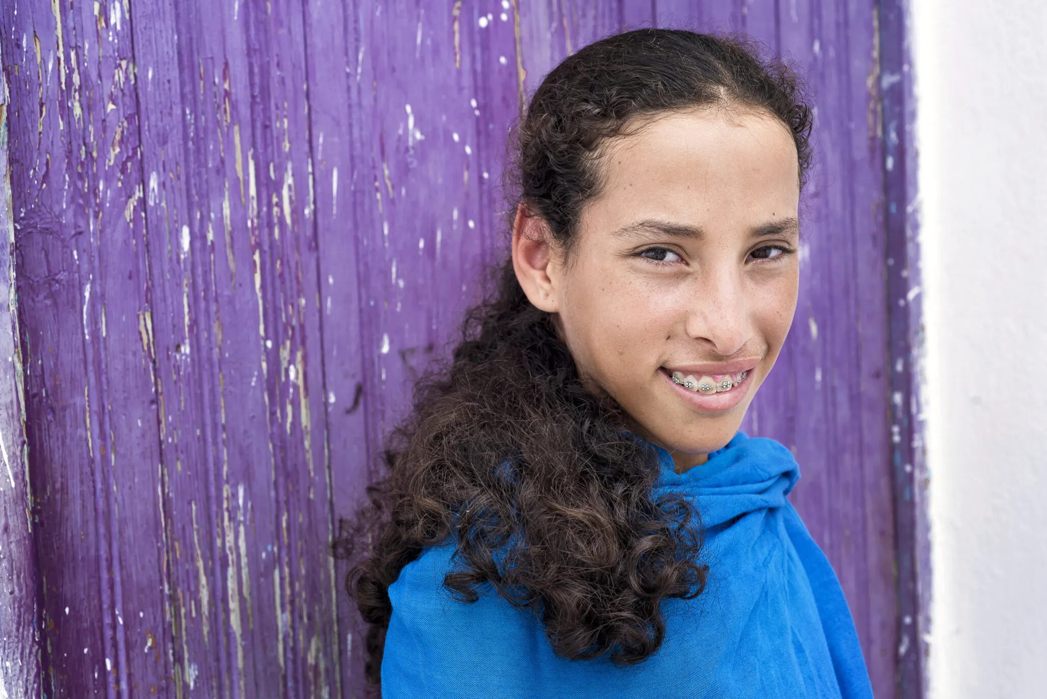 Siham, after surgery.