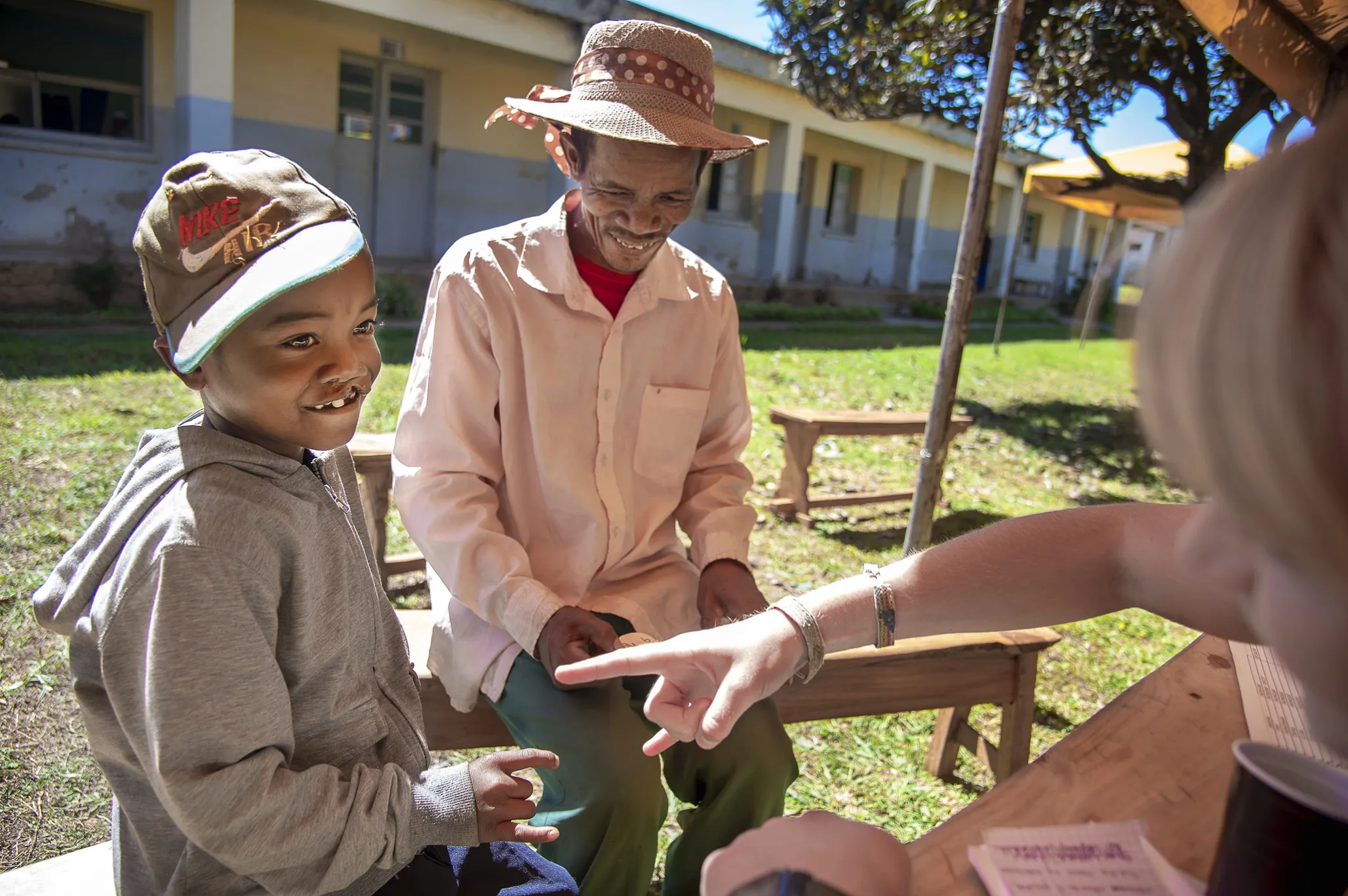 After living with his cleft lip for 11 years, Jean Rolland is happy to learn that he was selected for surgery during the Antsirabe program.