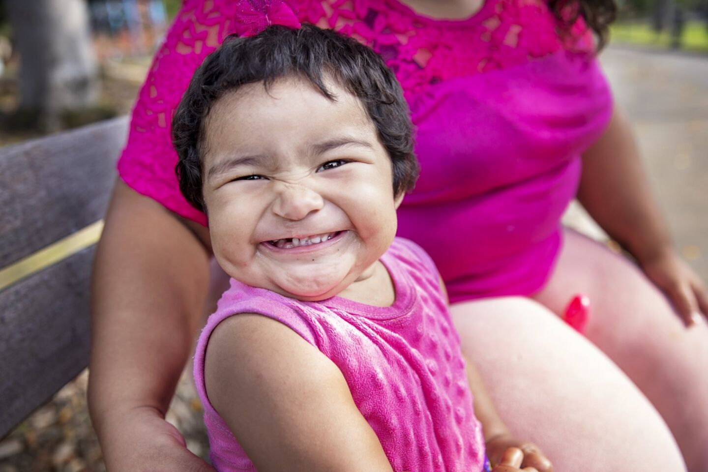Lilia, after surgery.