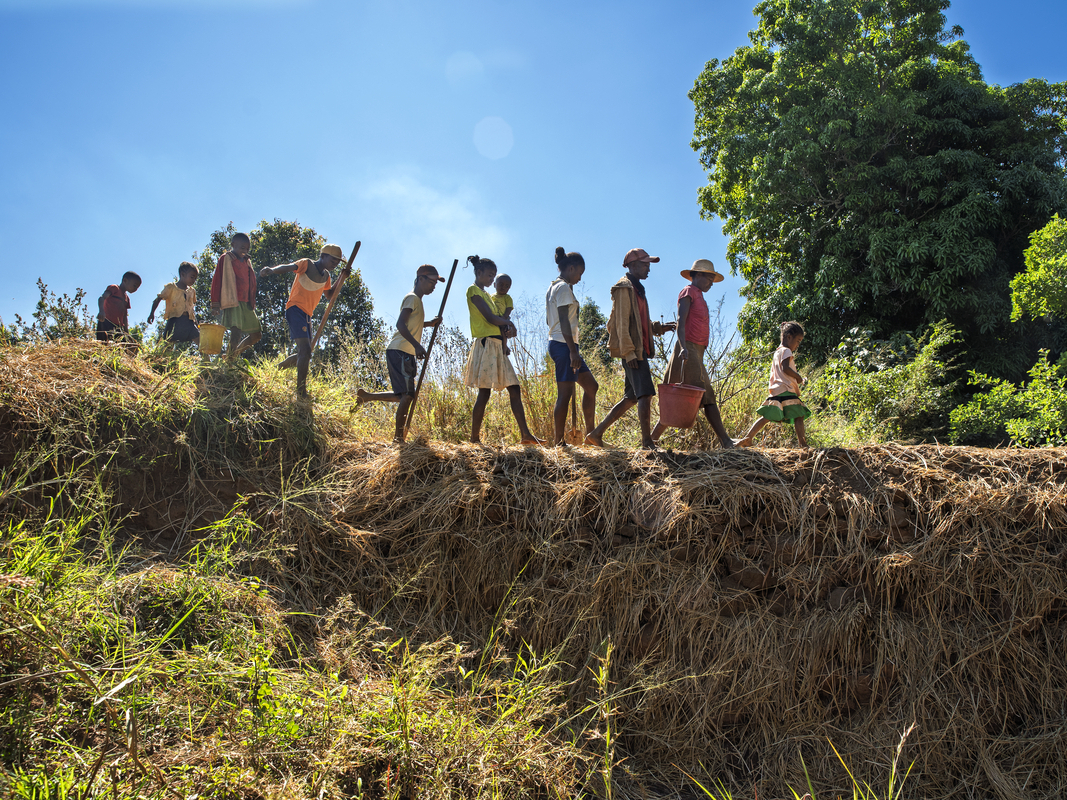 Children in Madagascar