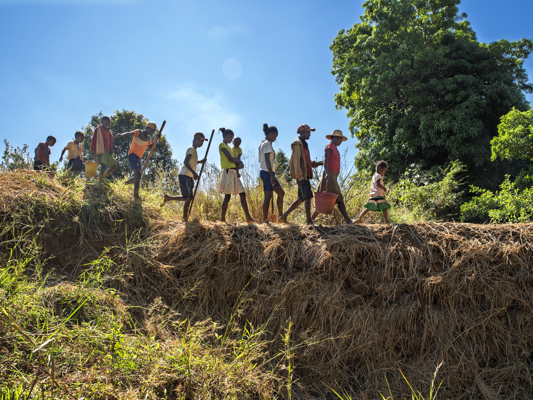 Children in Madagascar