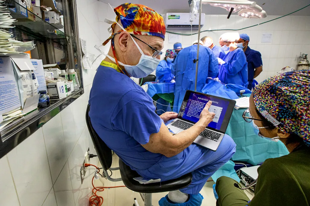 Operation Smile volunteers share expertise during our Champion Program in Bolivia.