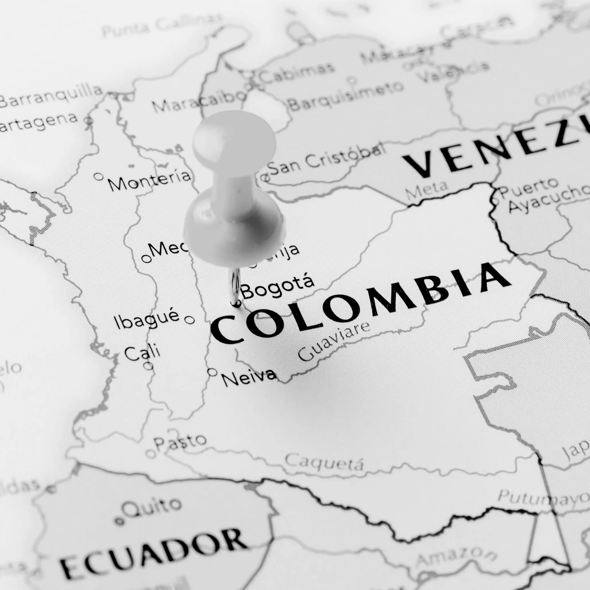 Map of Colombia