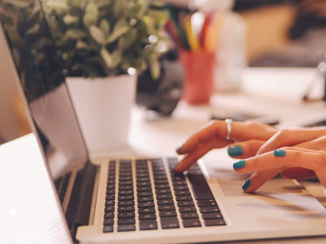 Stock image of computer