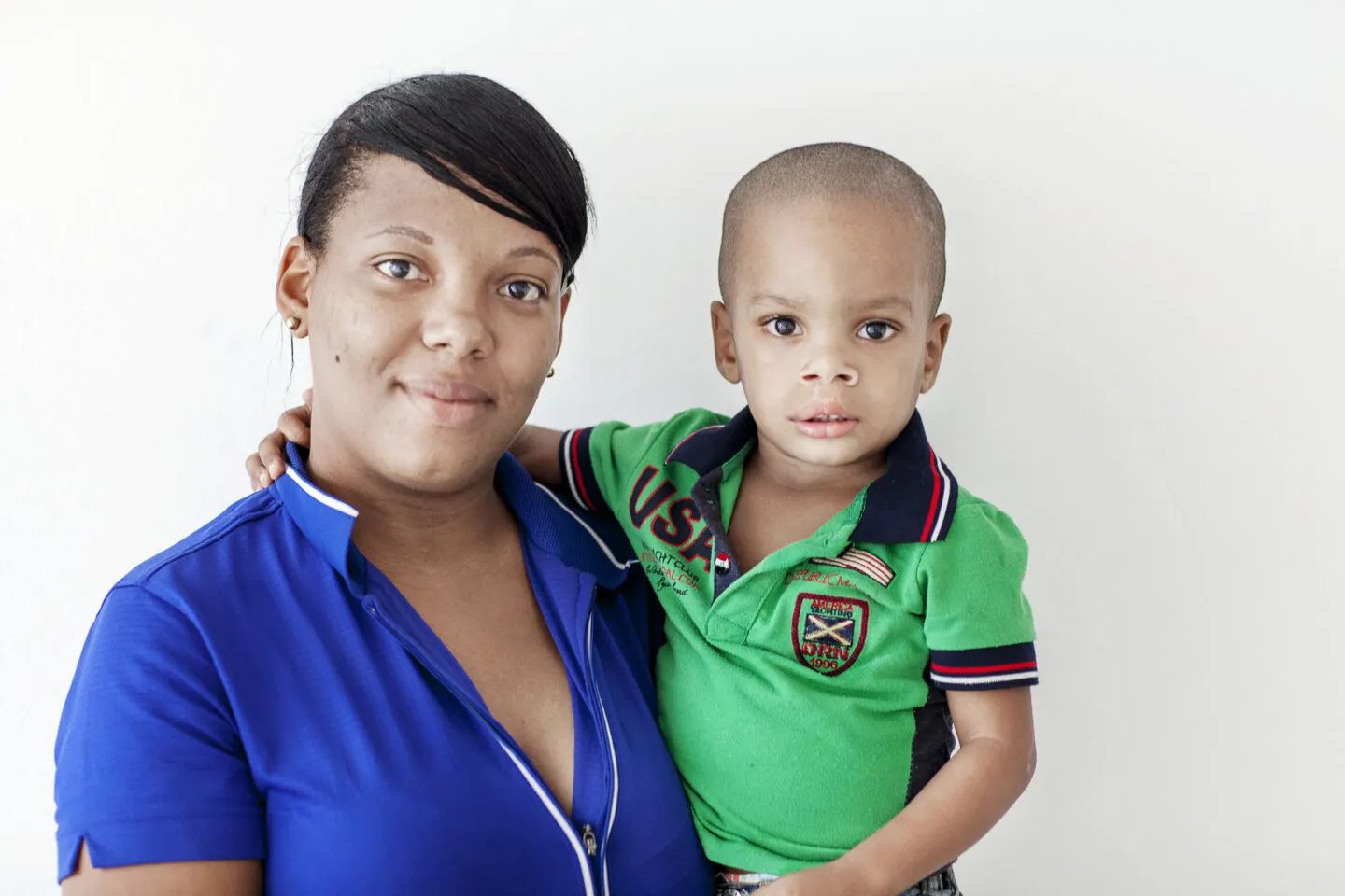 Leudy and his mom, after surgery.