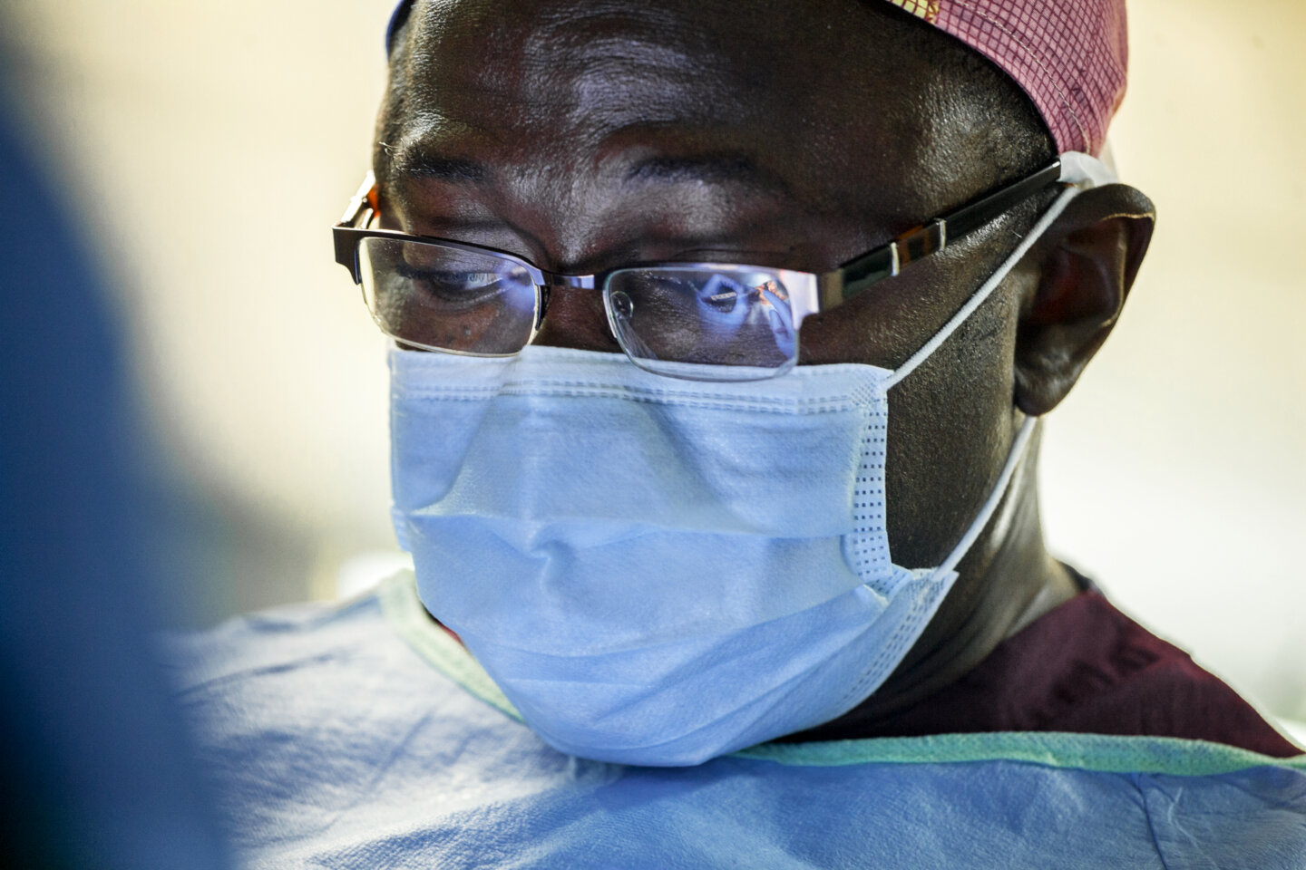 Operation Smile Ghana medical director and cleft surgeon Dr. Opoku Ampomah.