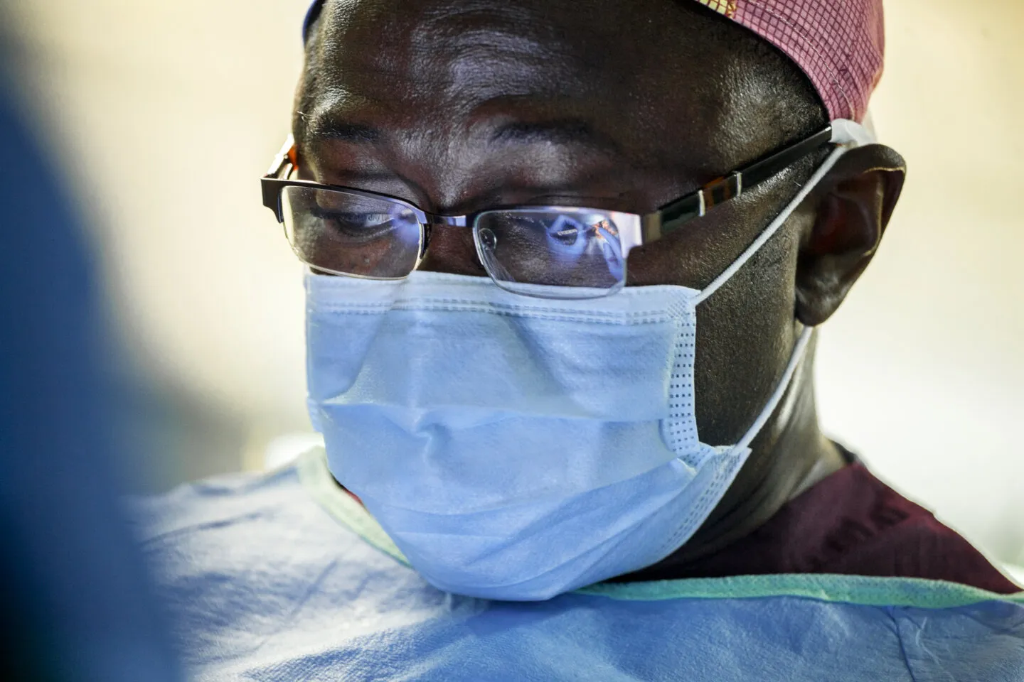 Operation Smile Ghana medical director and cleft surgeon Dr. Opoku Ampomah.