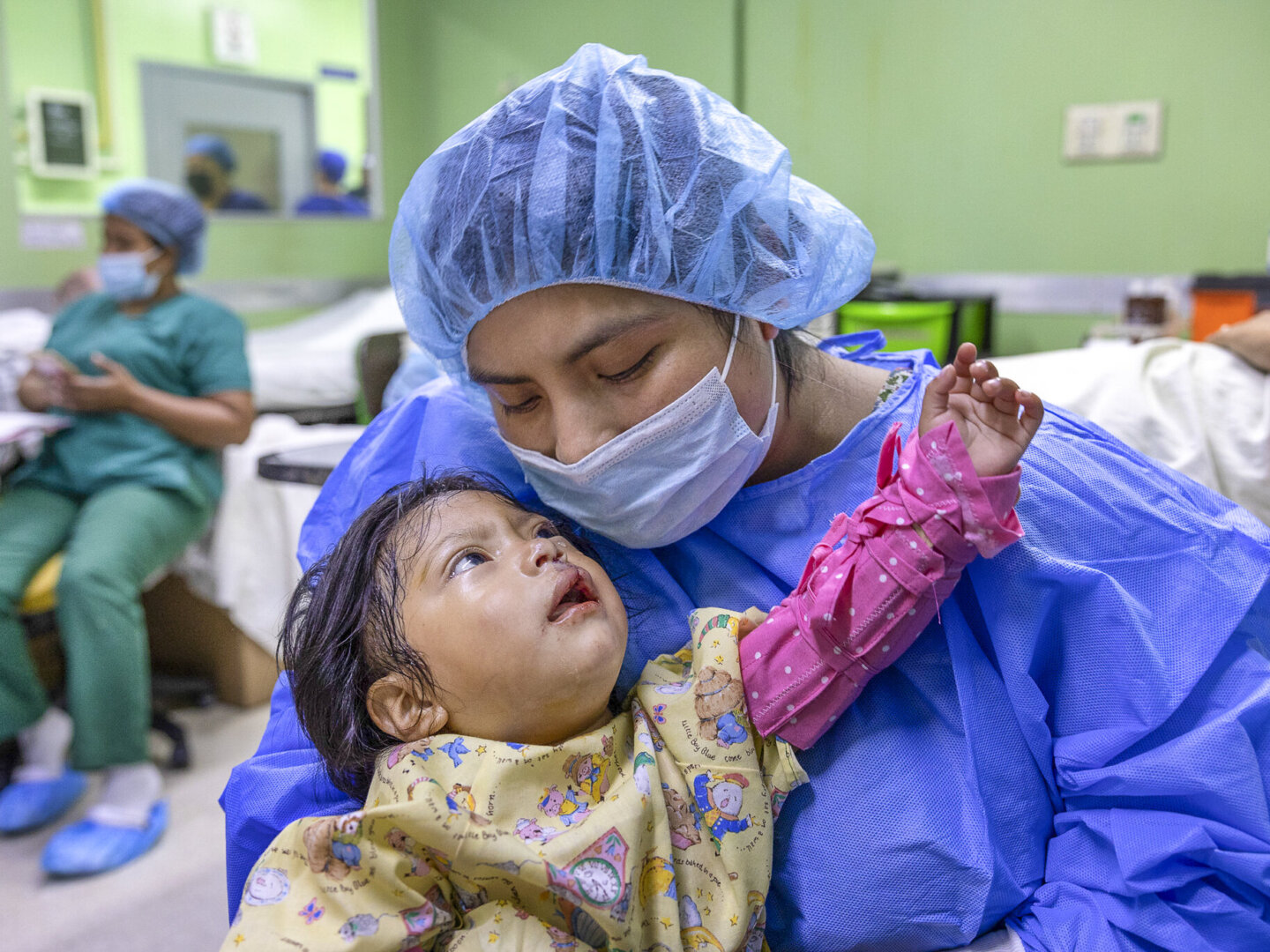 Leyda, after surgery.