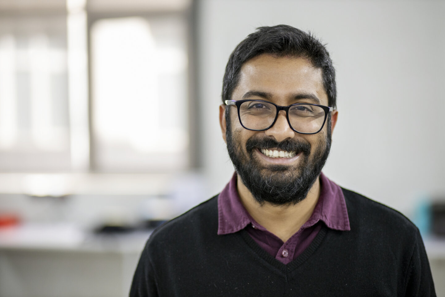 Operation Smile India Executive Director Abhishek Sengupta smiles for the camera.