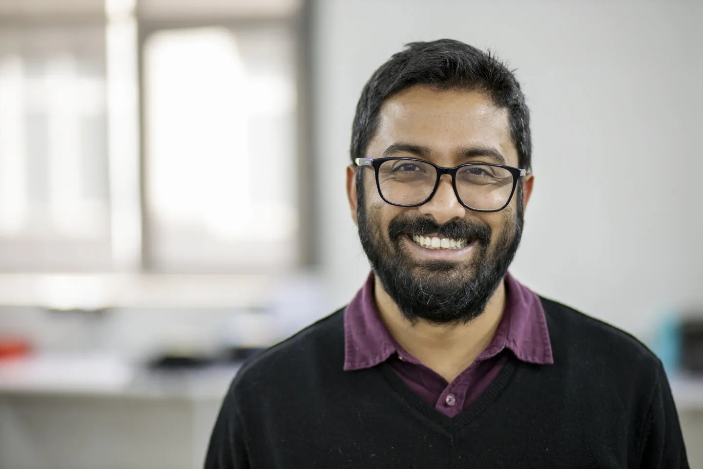 Operation Smile India Executive Director Abhishek Sengupta smiles for the camera.
