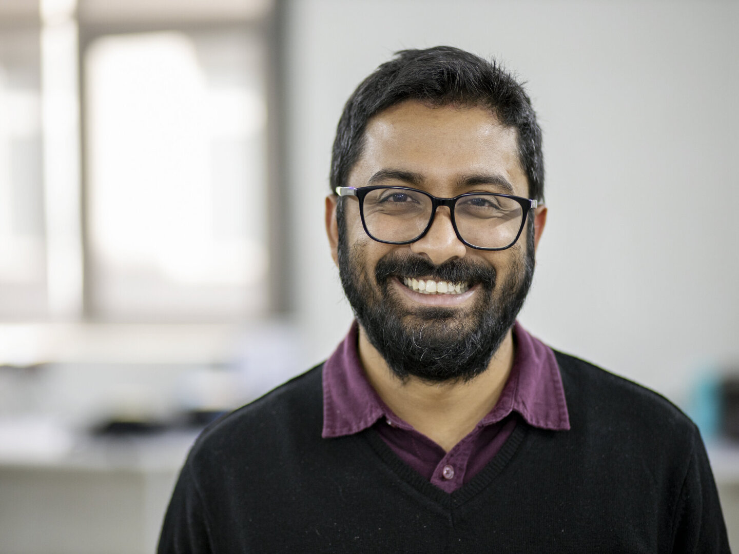 Operation Smile India Executive Director Abhishek Sengupta smiles for the camera.