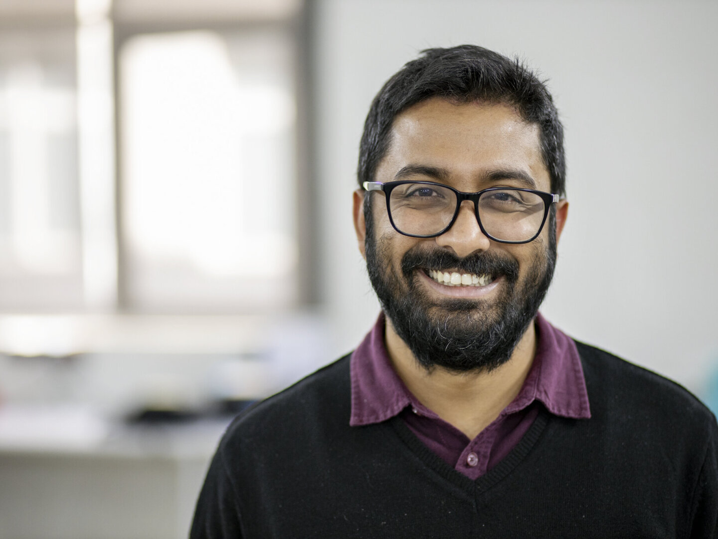 Operation Smile India Executive Director Abhishek Sengupta smiles for the camera.