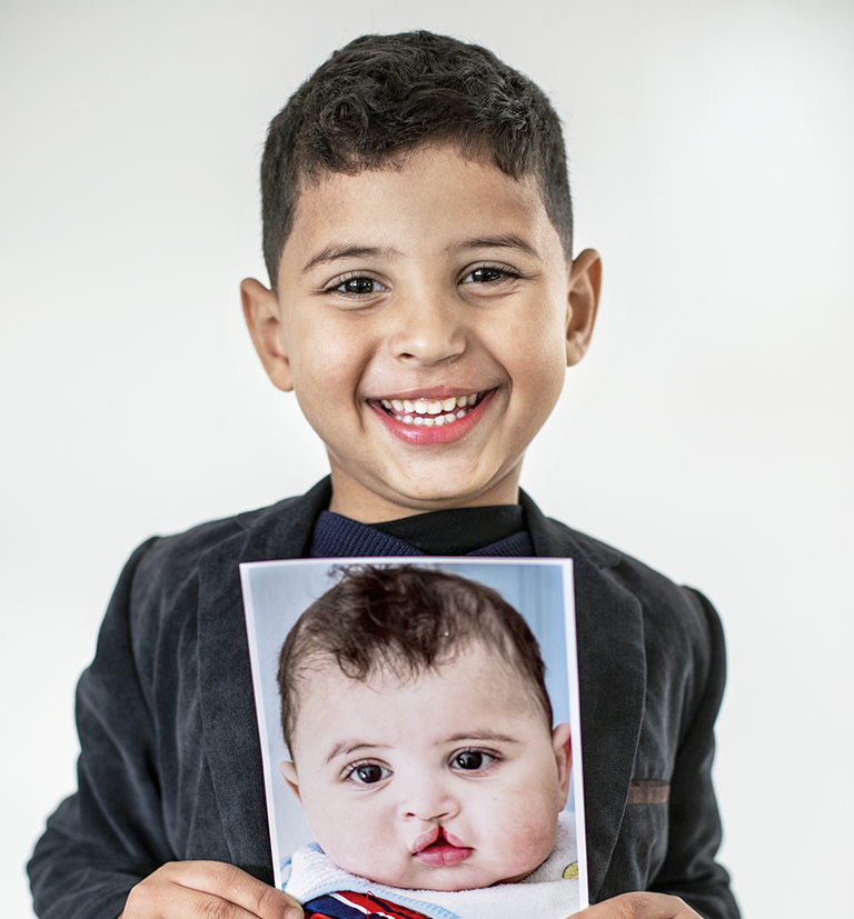 Mohamed, 5 years old.
