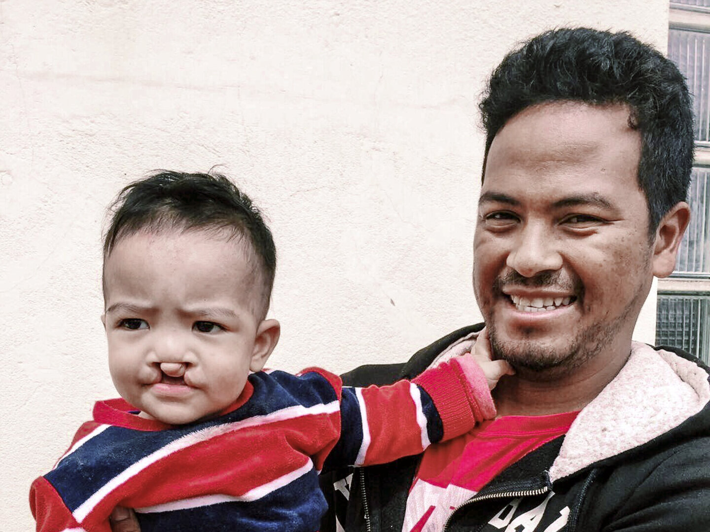 Tsifoina and his father.