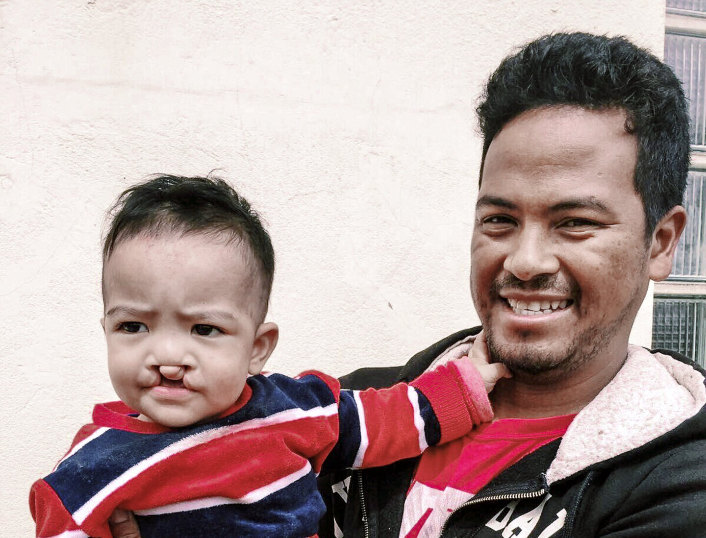 Tsifoina and his father.