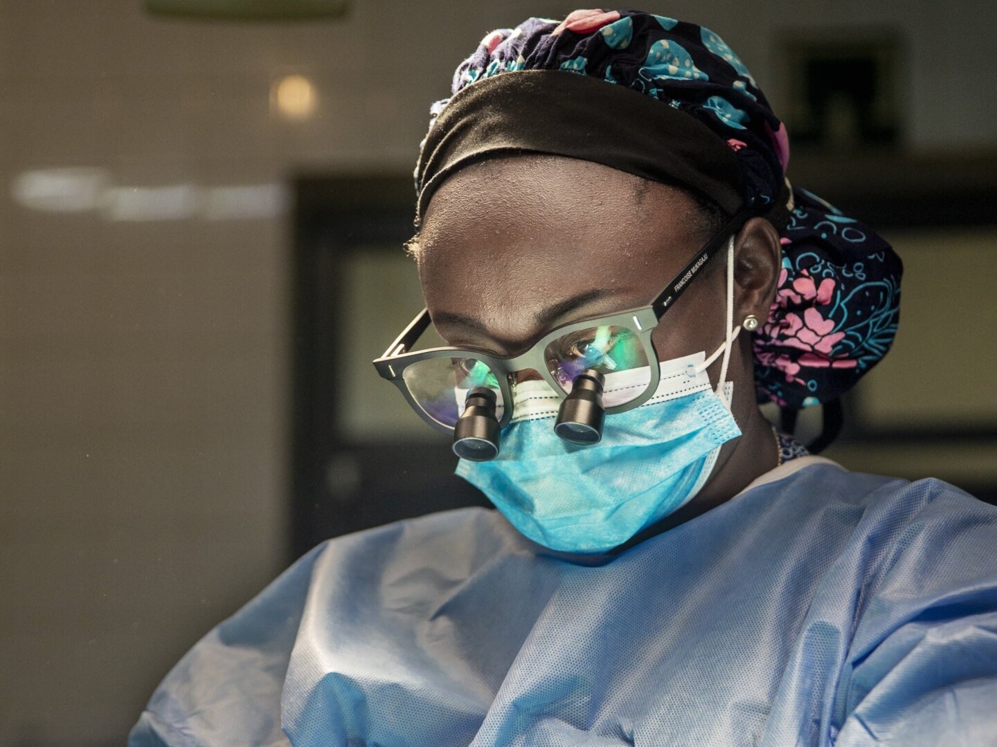 Dr. Francoise Mukagaju poses for a photo.