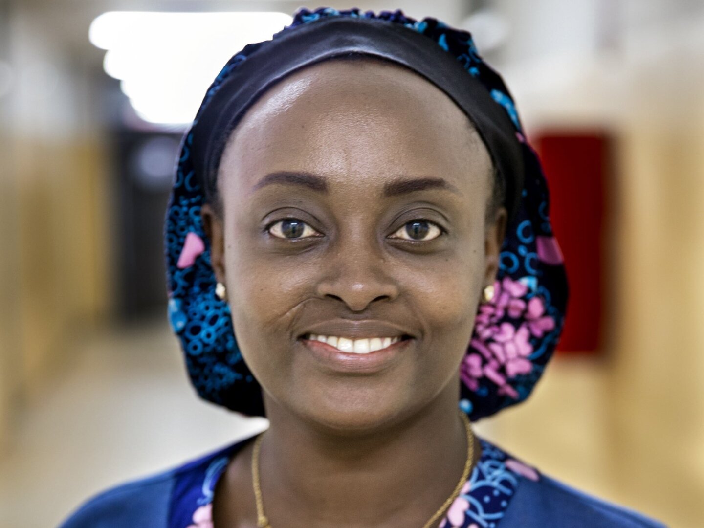 Dr. Francoise Mukagaju poses for a photo.