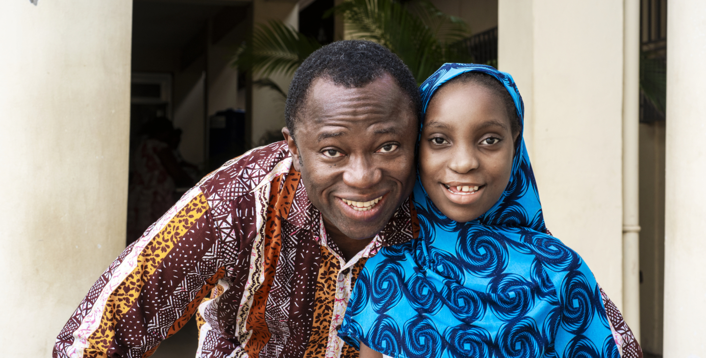 Opoku Ware Ampomah, medical director, with Ramata