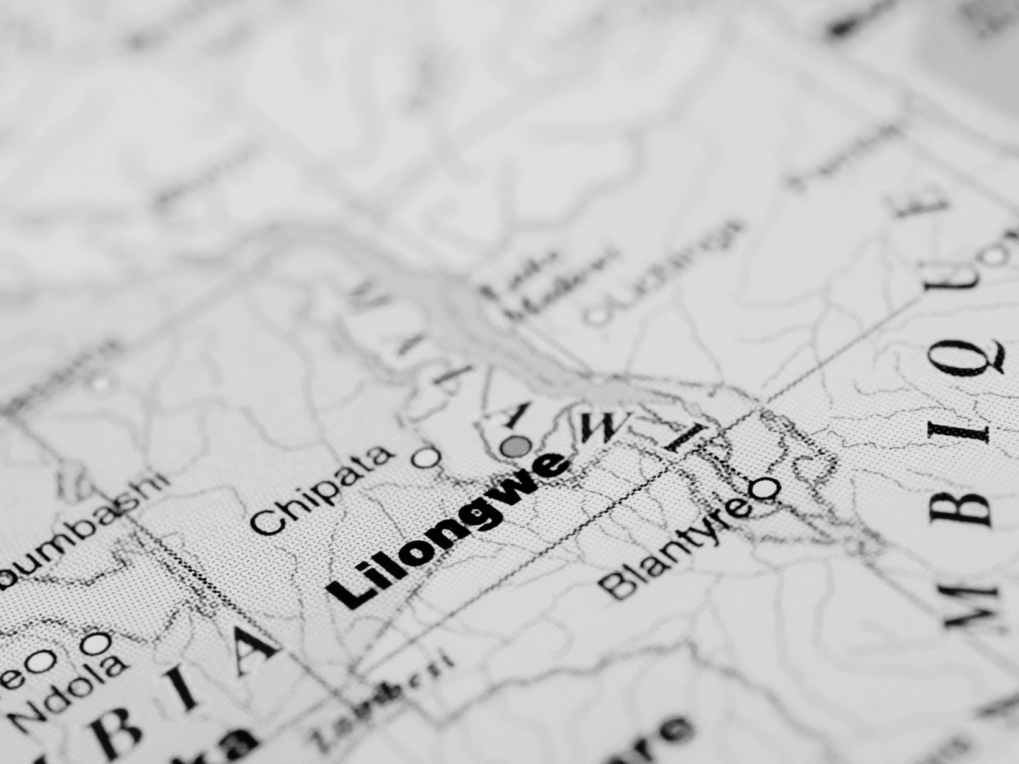 Map of Malawi