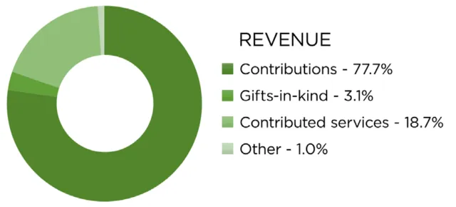 Graph of 2021 Revenue