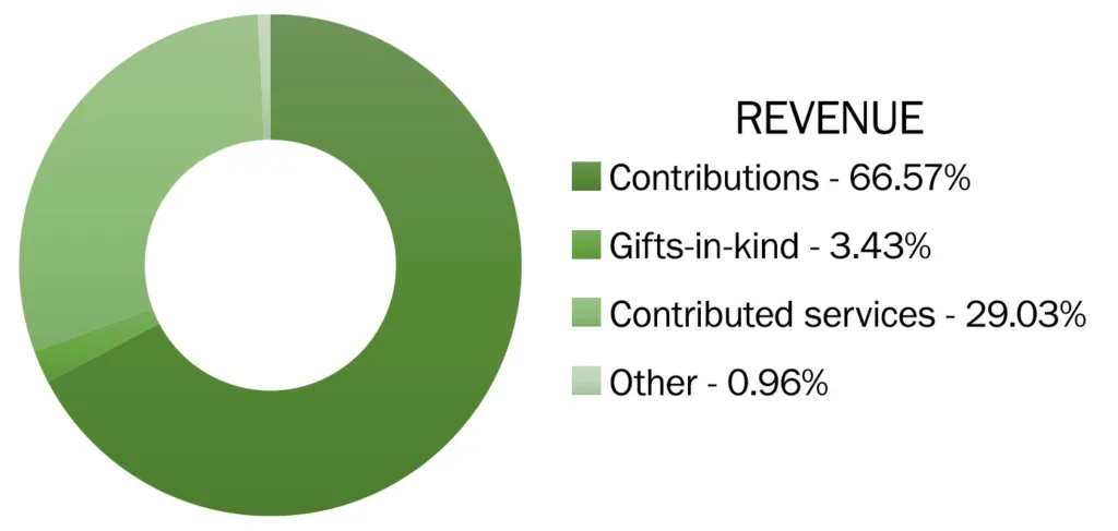 Graph of 2019 Revenue