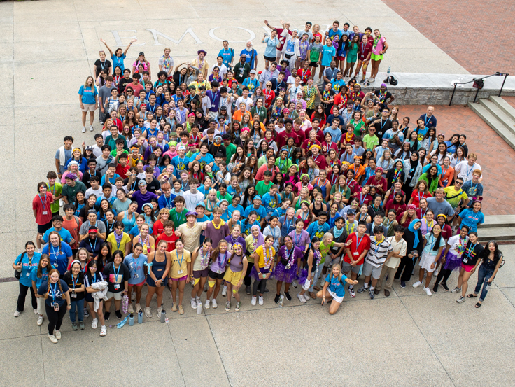 More than 350 participants from more than 20 countries pose for a group photo at the end of our 2024 International Student Leadership Conference (ISLC), hosted at Emory University in Atlanta, Georgia, U.S. (Carlos Rueda - Operation Smile photo)