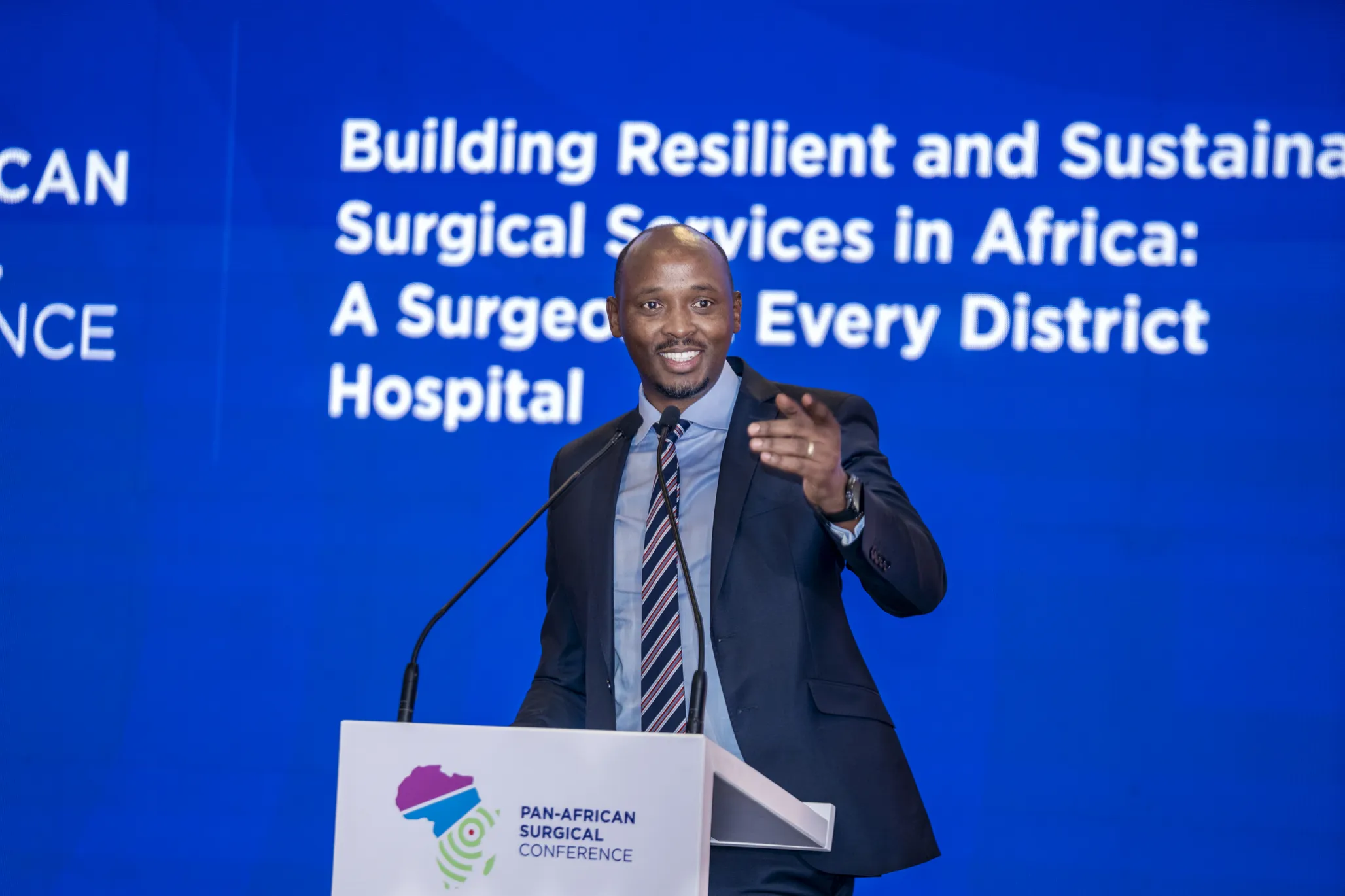 Dr. Sabin Nsanzimana, Rwanda’s Minister of Health. Rwanda, as Operation Smile hosts the Pan-African Surgical Conference 2025.