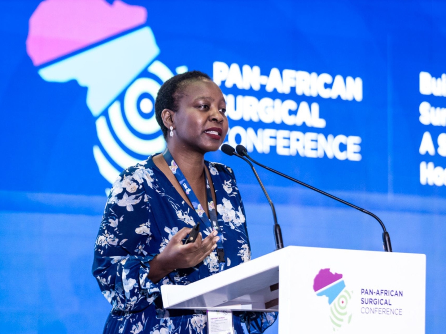 A scene from the Pan-African Surgical Conference