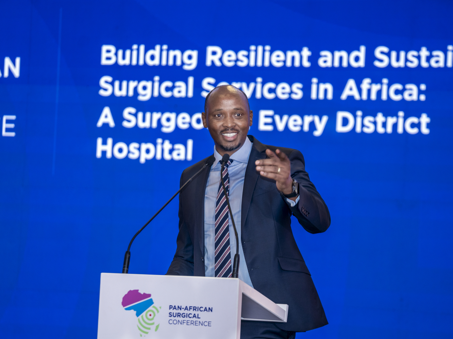 Dr. Sabin Nsanzimana, Rwanda’s Minister of Health. Rwanda, as Operation Smile hosts the Pan-African Surgical Conference 2025.