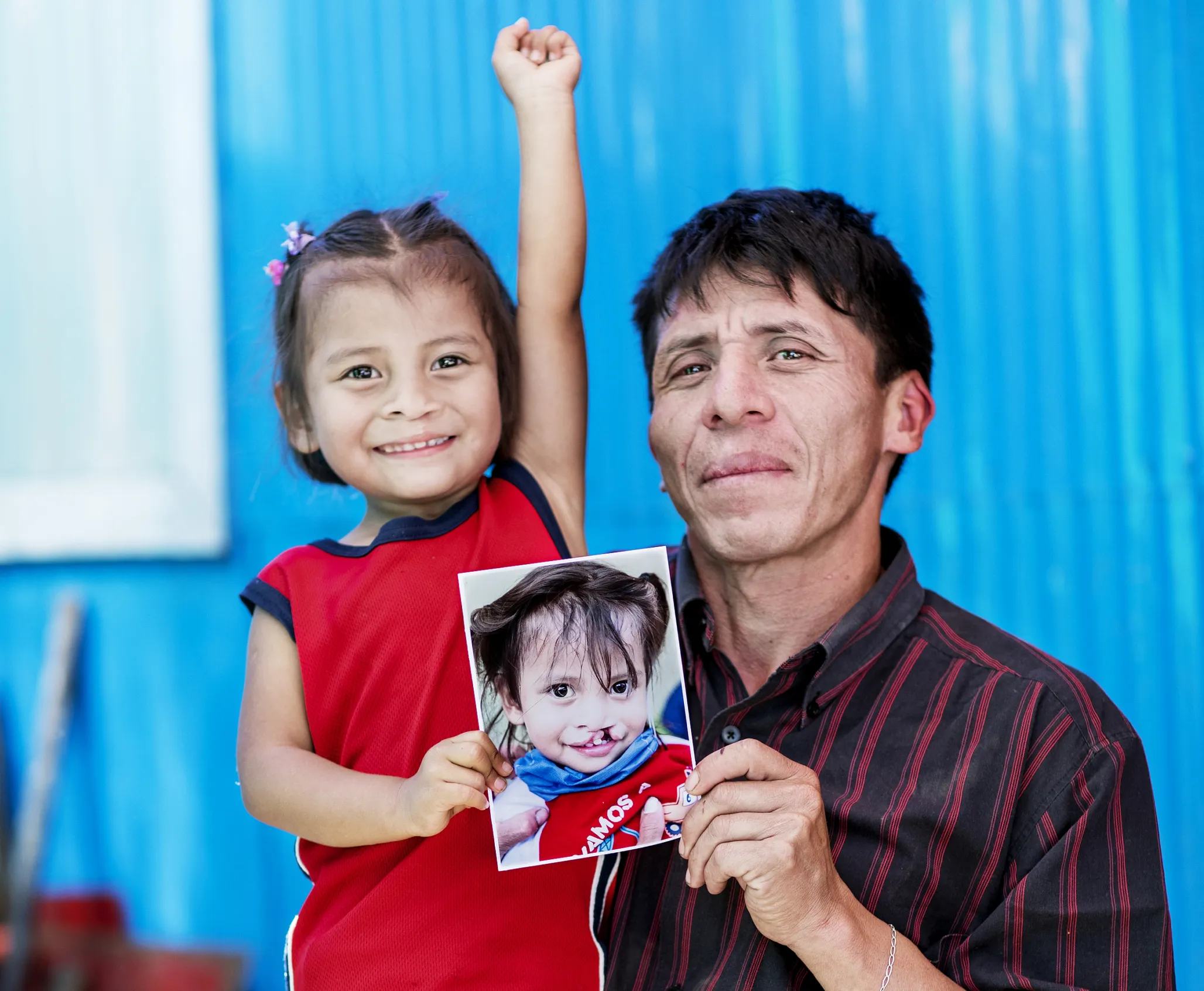 Karla and her dad.