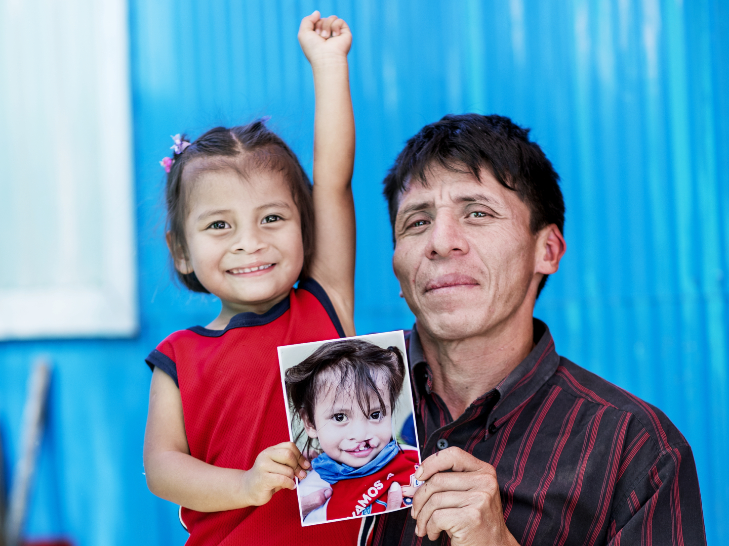 Karla and her dad.