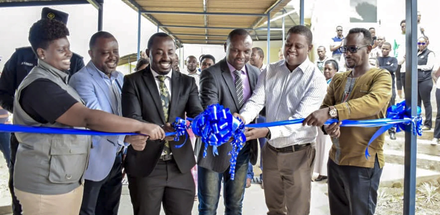 Ribbon Cutting at Opening of Operation Smile Tanzania