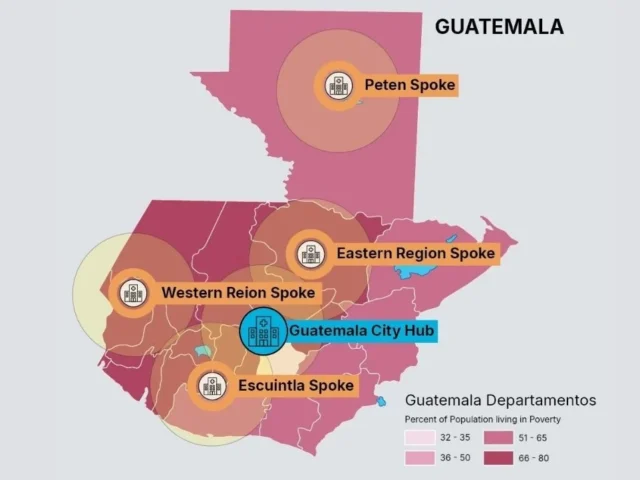 Map of Guatemala