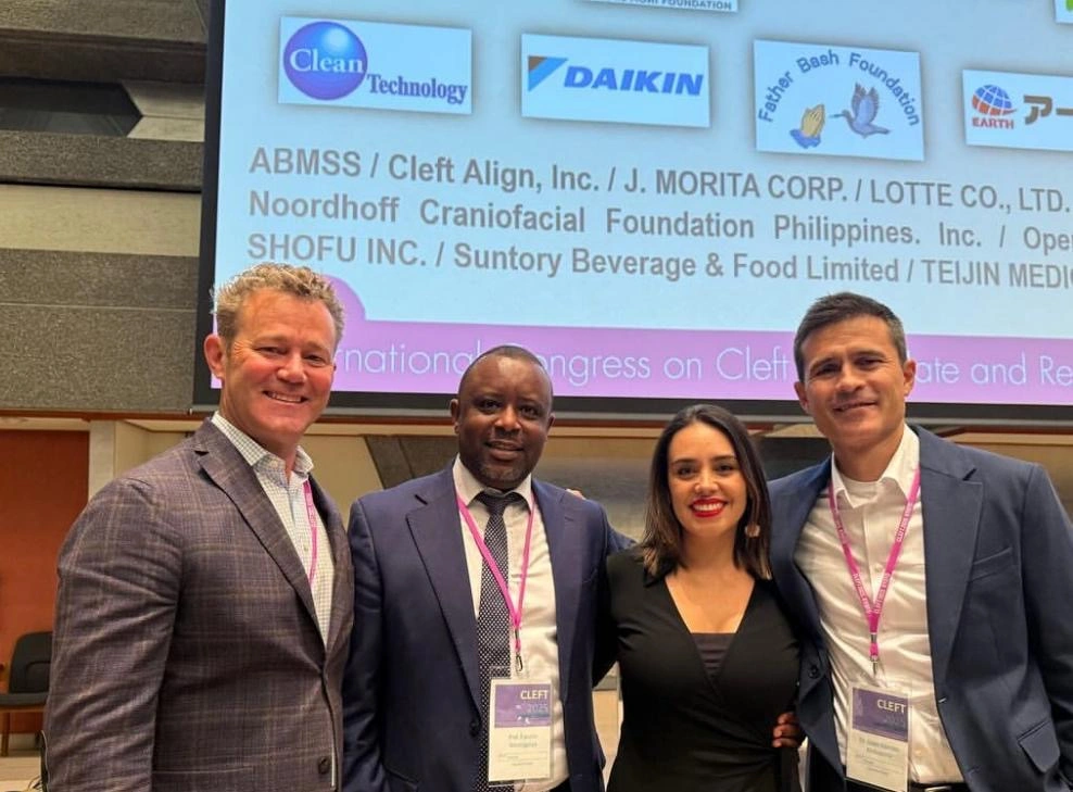 Operation Smile representatives at the International Congress on Cleft Lip/Palate and Related Craniofacial Anomalies.