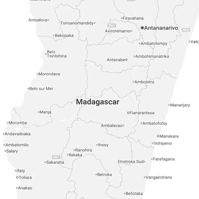 Map of Madagascar