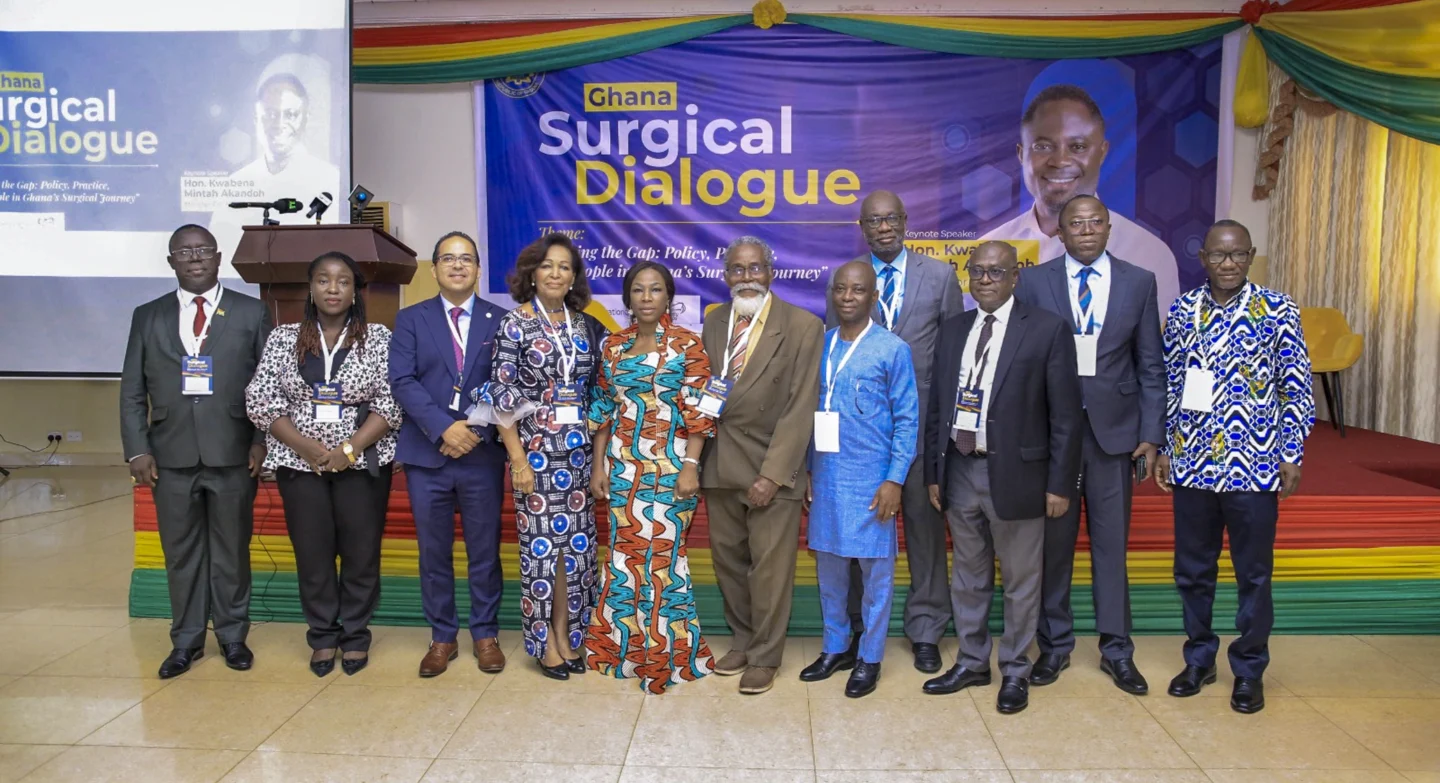 Paritcipants from Ghana's National Surgical Dialogue.