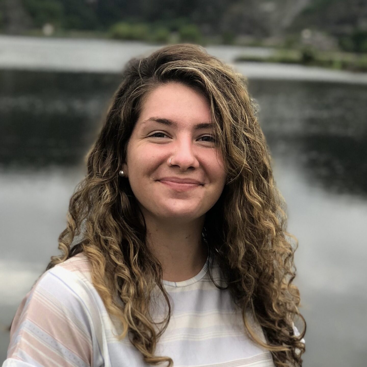 Eliza Cornejo looks at the camera.