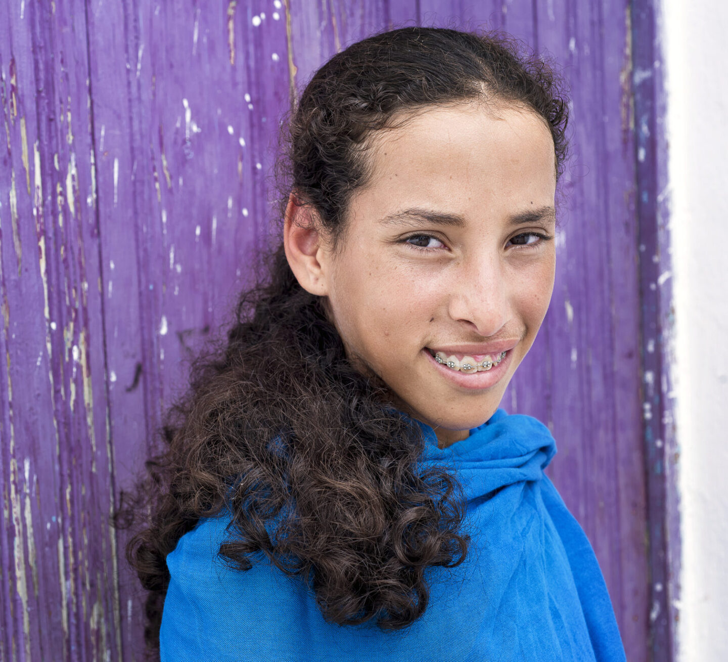 Siham, after surgery.